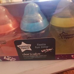 Fiesta Fun Time Baby Feeding Bottles Anti Colic 6 Pack