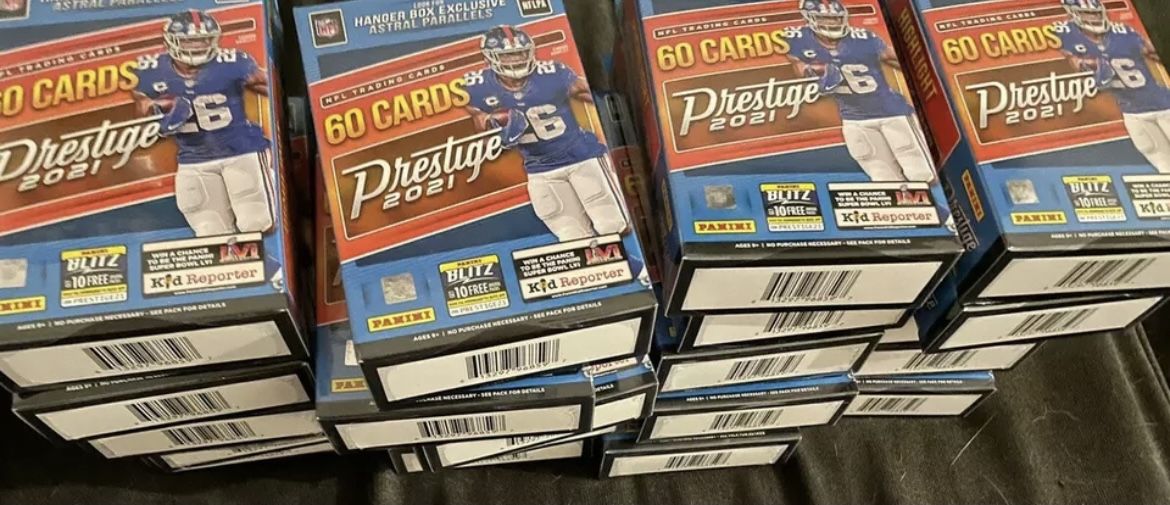  2021 Panini Prestige NFL Lot of 20 Hangers Boxes!!.