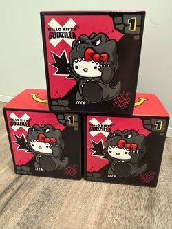 McDonald’s Hello Kitty x Godzilla Happy Meal Toy