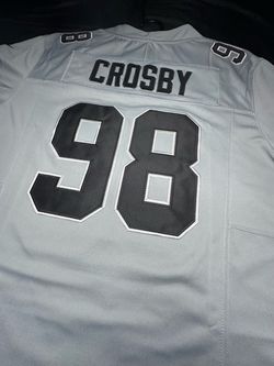 Maxx Crosby #98 Las Vegas Raiders Color Rush Gray