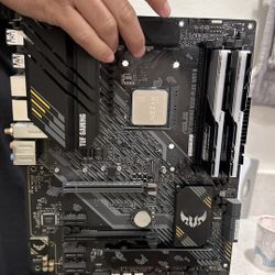 Asus motherboard B550 and 5600x CPU Combo