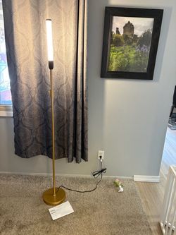 New modern dimmable tube floor lamp
