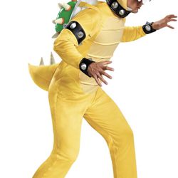 Deluxe Adult Bowser Costume