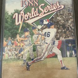1988 MLB World Series Program 