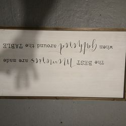 decorative sign