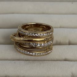 Swarovski Faux Stacked Ring
