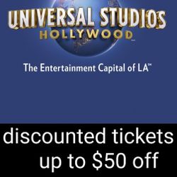 Universal Studios discounted tickets 