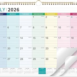 Brand New In Box Unopened    Calendar 2026-2027- Wall Calendar 2026-2027, July 2026 - December 2027, 18 Monthly Calendar with Thick Paper, 15" x 11.5"