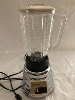 VTG Osterizer Chrome & Glass Beehive Blender
