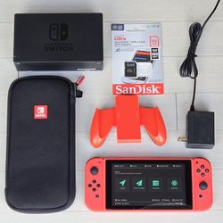 Nintendo Switch **Modded** Triple-boot Systems | Android Tablet Mode w/Live TV + Movie Streaming | Offline + Online Gaming | Fortnite Online |