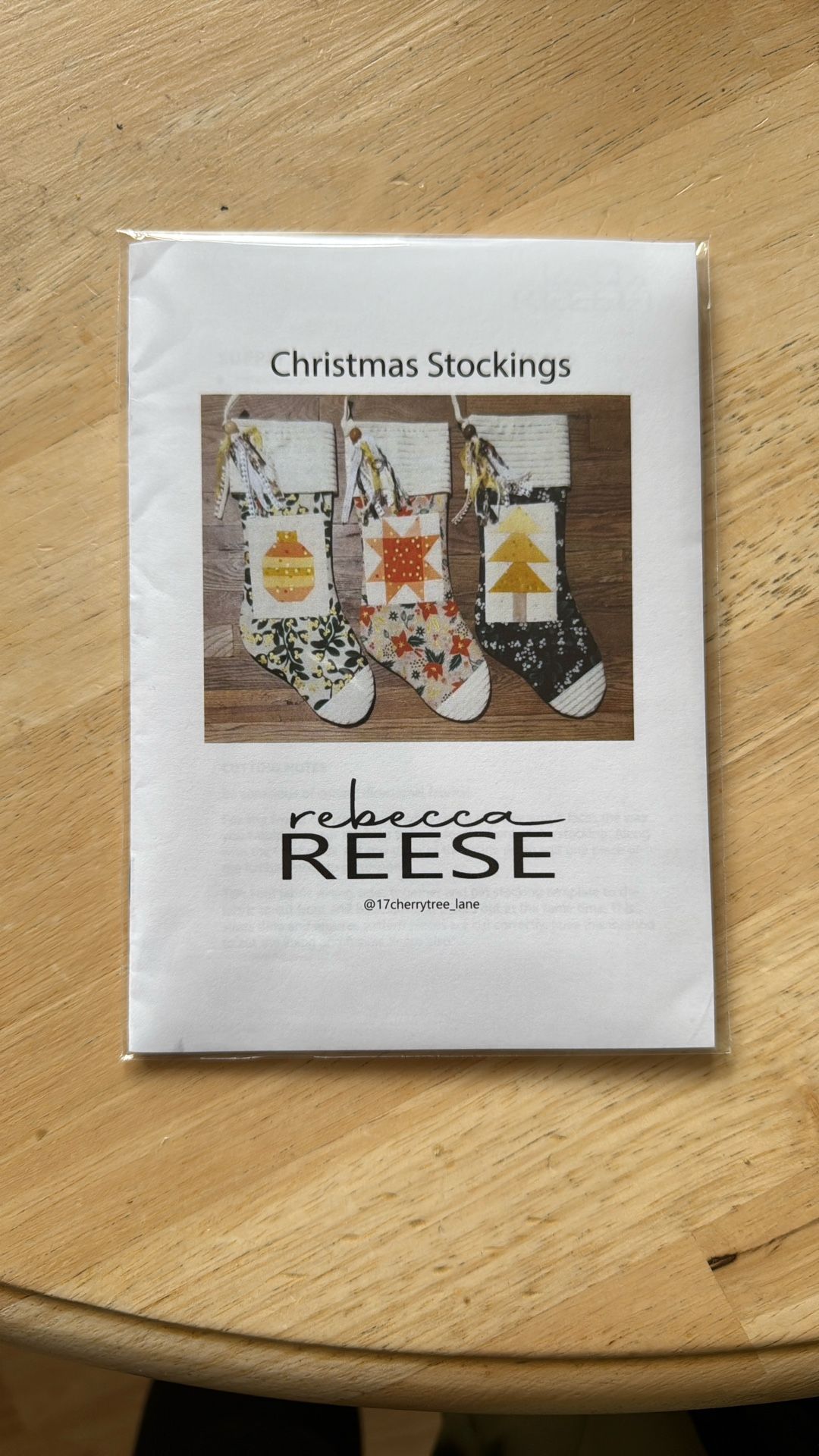 Christmas Stockings Pattern