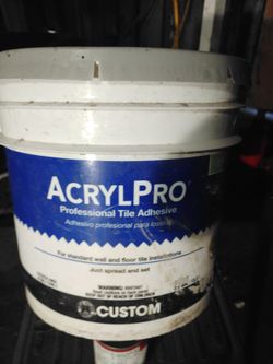 3.5 gal .AcrylPro Tile adhesive