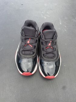Jordan 11 Low Black/Red Varsity