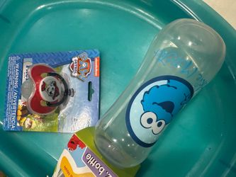 Baby bottle and pacifier