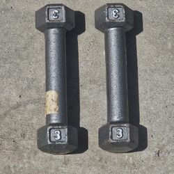 Pair Of 2lbs Dumbbells