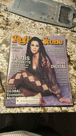 Rolling Stone Magazine Alanis Morissette Cover