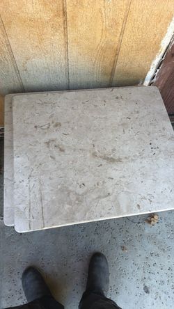 Two Marble Stone Table Top Slab
