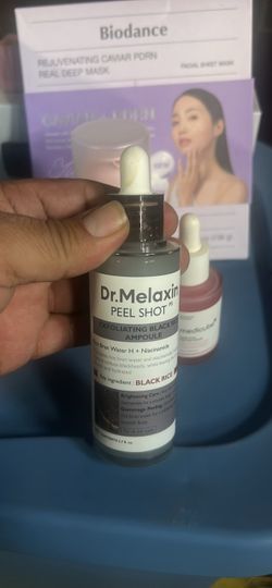 Dr. Melaxin Peel Shot Exfoliating Black Rice Ampoule