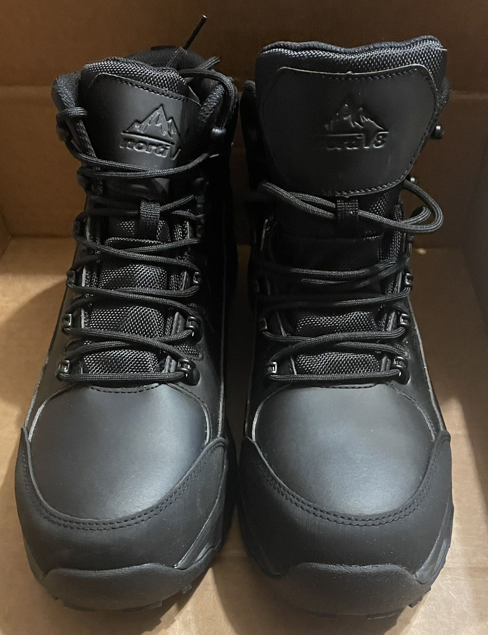 NORTIV8 Waterproof Steel Toe Boots(NORTIV8 Botas de punta de acero impermeables) Size 12 (Talla 12)