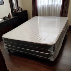 Full Size Mattress 10” Inches Thick New From Factory, Wrapped In Plastic Same Day Delivery And Available in All Sizes