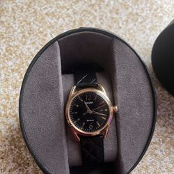 Drive from Citizen Eco-Drive Women's Black Quilted