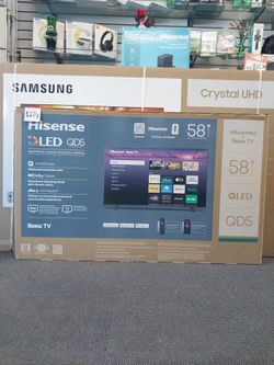 Hisence Q Led QD5 58 Inch Smart TV Cash Offer