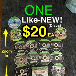 🎮 $20 Like-NEW Xbox One Games