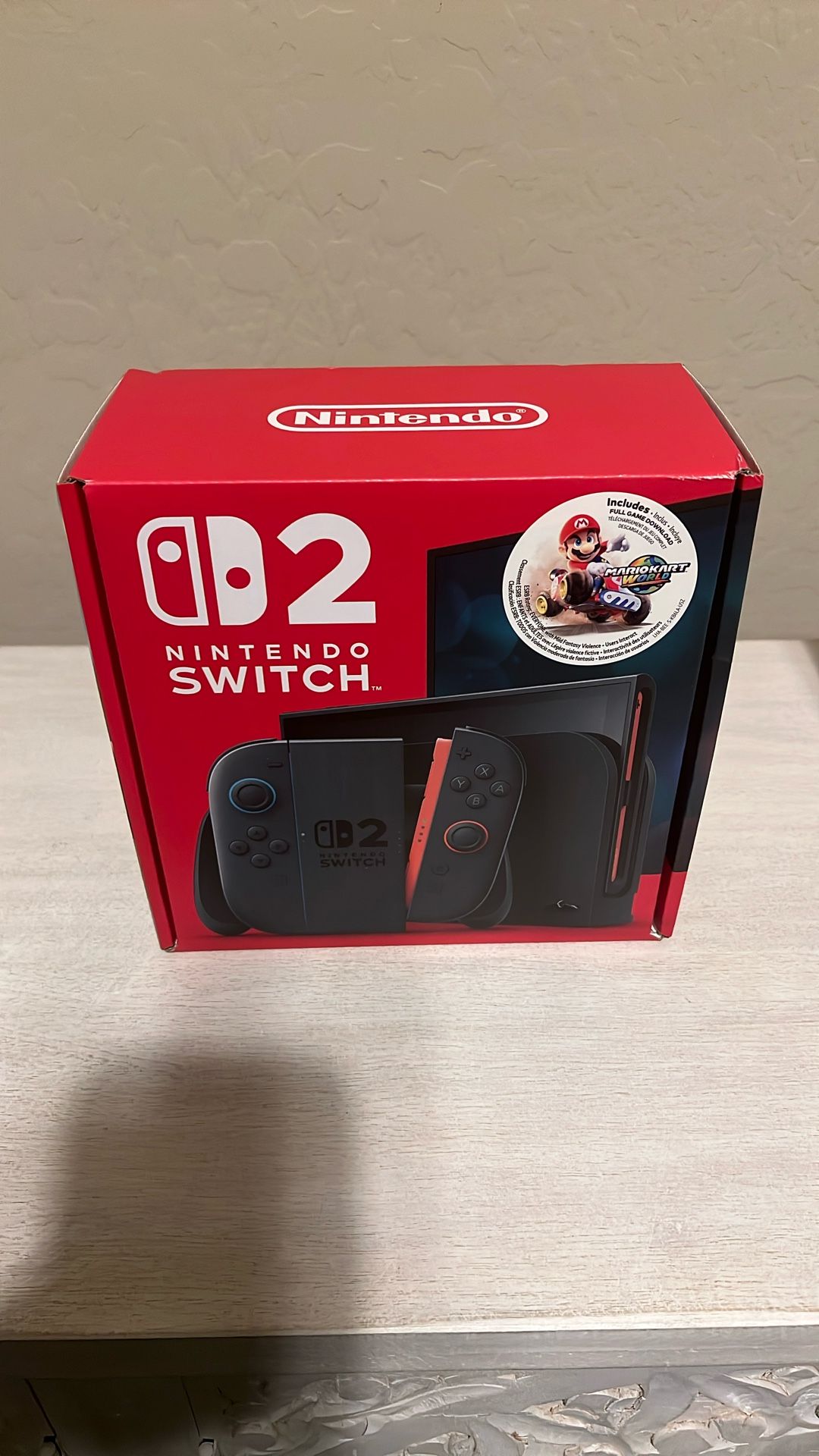 Switch 2 W/Mario Kart