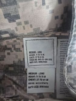 Camouflage clothes
