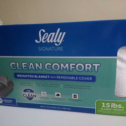 Sealy Weighted Blanket with Removable Cover