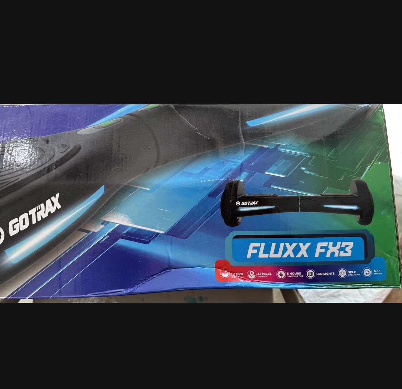 New Gotrax Fluxx FX3 Hoverboard $80 OBO