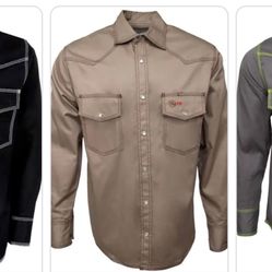 XL MENS WESTERN WELDING SHIRTS