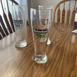 Heineken Glasses 