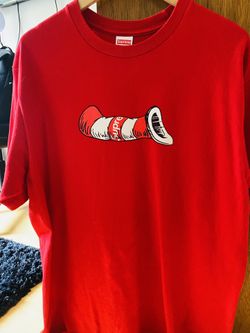Supreme Cat In The Hat Tee Size L