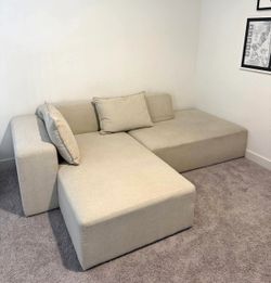 Beige Sofa