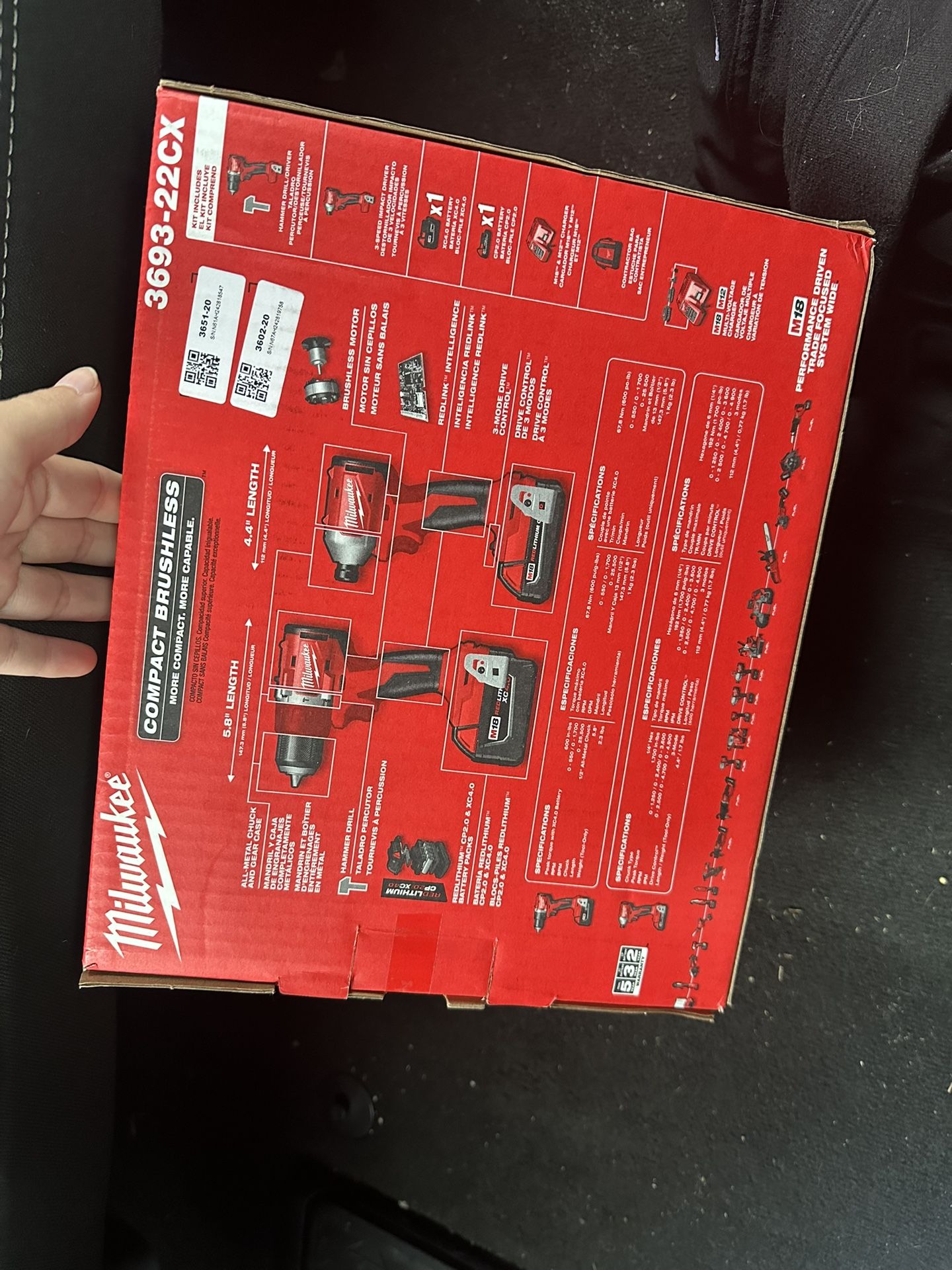 Hammer Drill And Impact Set