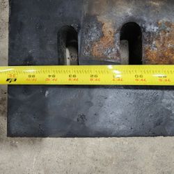 Snow PLOW Rubber Edge 96" X 1-1/2" 