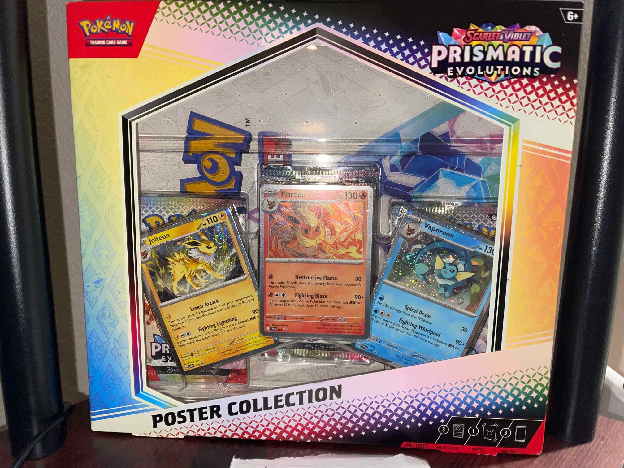 Pokemon TCG Prismatic Evolutions Poster Collection