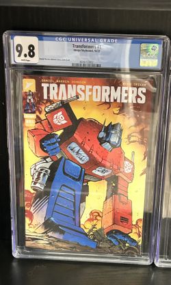 Transformers #1 CGC 9.8