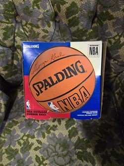 Basketball Signed By George Karl