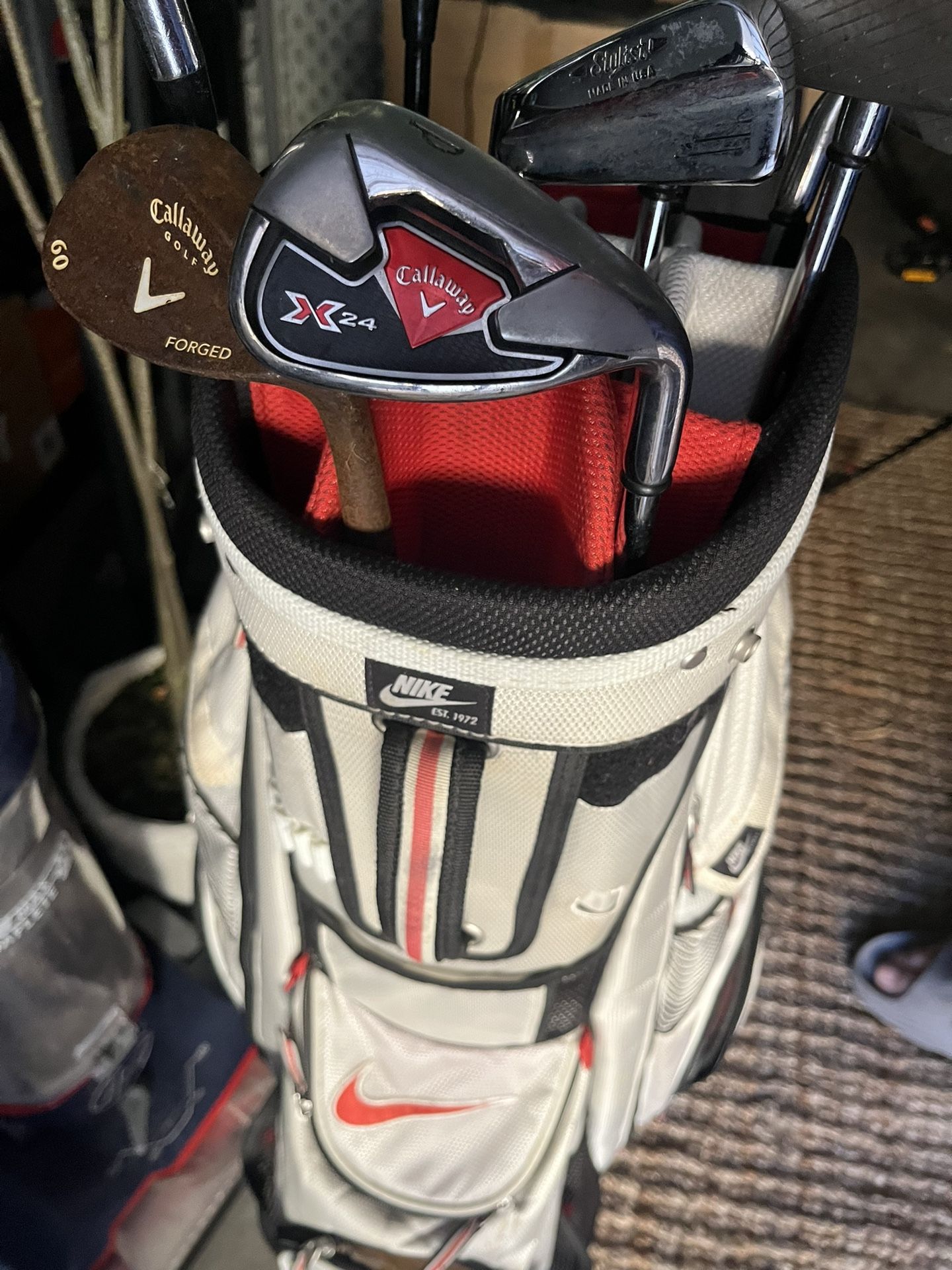 Complete Golf Club Set w/ Nike Stand Bag – Callaway, Titleist, Premium Plus
