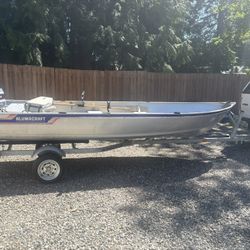 16 Foot Alumacraft Fishing Boat