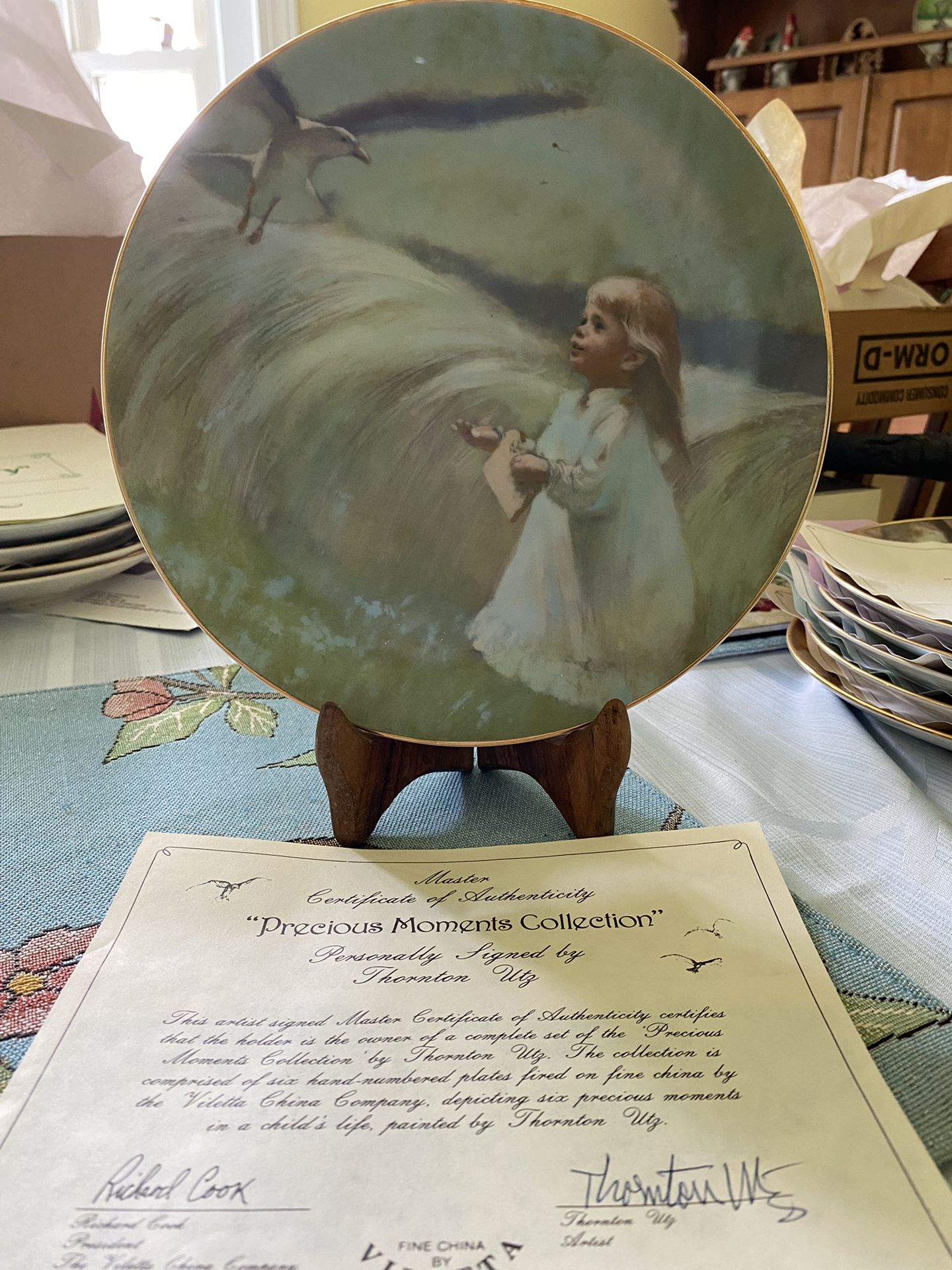 Precious Moments Collector’s Plates