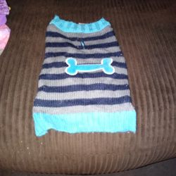 Little Doggie Sweater Size Small 