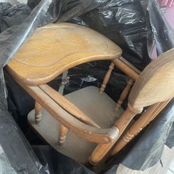 Vintage 1960s High Chair 