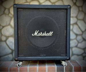 Marshall speaker cabinet