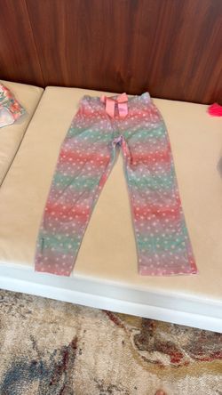 Girls Rainbow Star Print Leggings