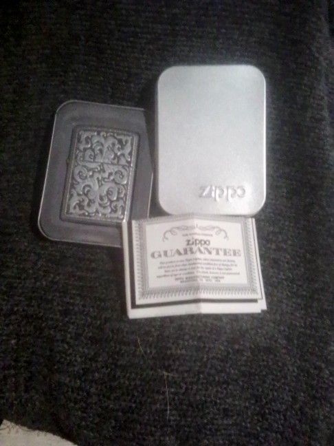 Zippo Lighter In Tin