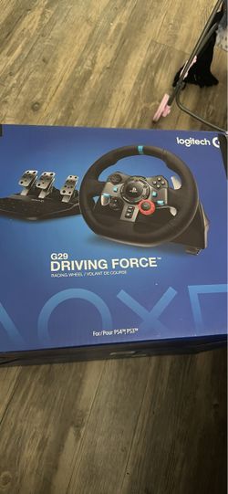 Logitech G29 Driving Force Racing Wheel - Black ((contact info removed)10)