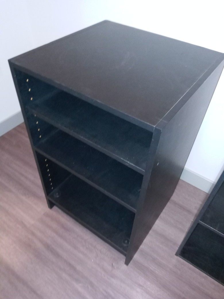 Black Shelf Unit 